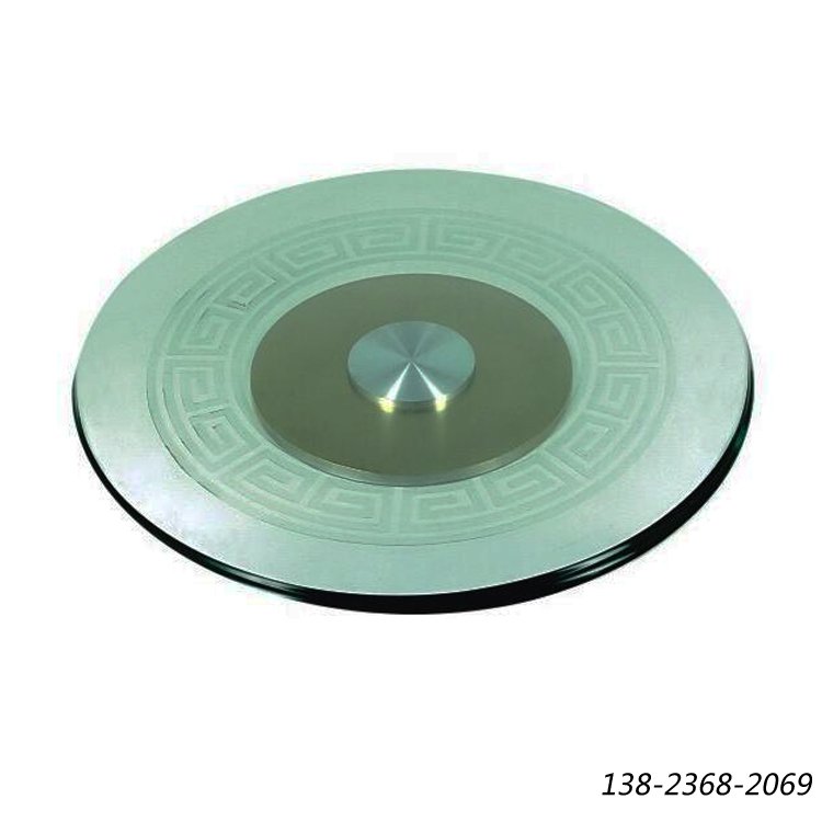 餐桌玻璃轉(zhuǎn)盤，鋼化圓桌玻璃圓轉(zhuǎn)盤，12mm厚