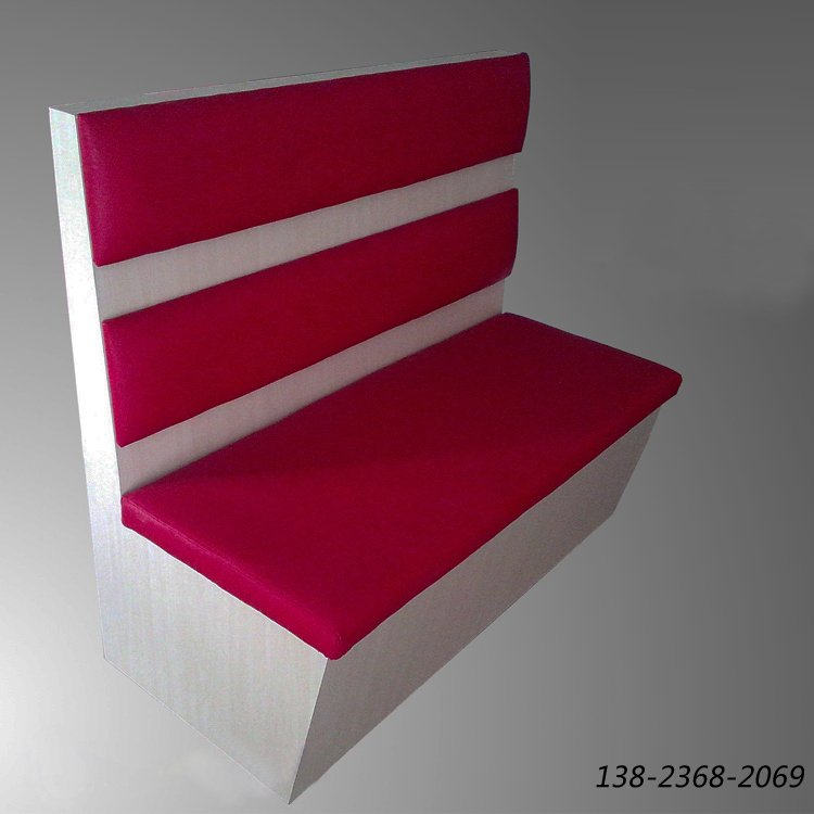 單面現(xiàn)代款式沙發(fā)，中餐卡座，家具廠訂制
