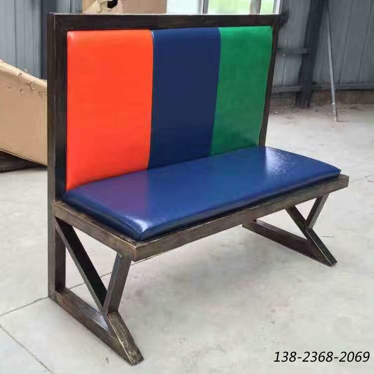 鐵藝沙發(fā)，做舊卡座沙發(fā)